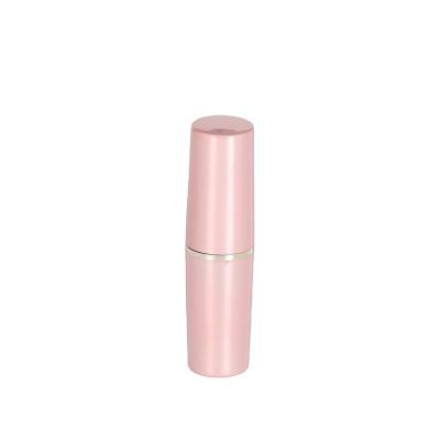 China Cosmetic Elegant Simplicity Round Empty Lipstick Case Custom Design for sale