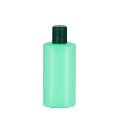 China Cosmetic Cosmetic Packaging Pet Shampoo Plastic Bottle For Men With Screw Lid Lotion Container for sale