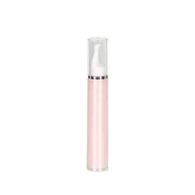 China Round Eye Cream Cosmetic Hot Selling Empty Plastic Bottle With Pump 20ml for sale