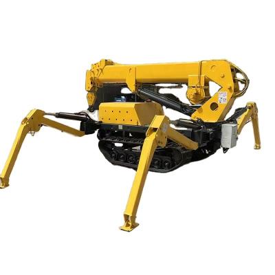 China 360 Other Portable USA Warehouse Electric Movable Outdoor Building Lift Mini Crawler Spider Crane Hoist Ce For Construction for sale