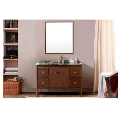 China Modern unique design hot sale American stainless steel porcelain high quality bathroom cabinet for sale