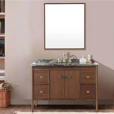 China Modern Fashionable High Quality Bathroom Vanity Cabinet Stainless Steel American Bathroom Cabinet for sale