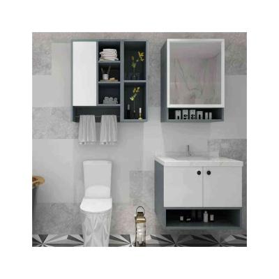 China Good Quality Modern Universal Cabinet Wall Mount Stainless Steel Bathroom Cabinets Basin Bathroom Vanity for sale