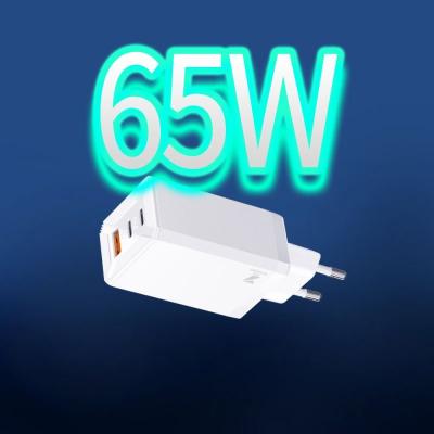 China Wholesale Microphone Cheap Price Low MOQ Accept Customized Original Branded 1:1 Guoke 65W Portable Network GaN Fast Charger Power Adapter for sale