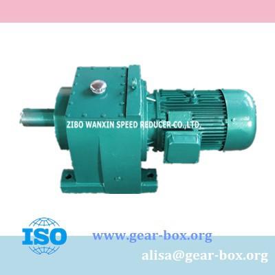 China Hot Selling Gear R Series Gearbox Reduction Motor R Series Helical Gear Electric Motor for sale