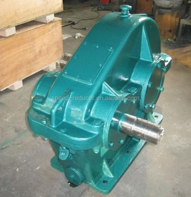 China Cast Iron ZD Series Single Stage Soft Tooth Surface Gear Reducer for sale