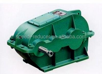 China Alloy Steel And Cast Iron Customized ZQ Series Helical Gear Reducer Gearbox For Brick Making Machine for sale