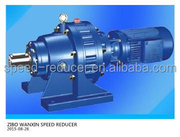 China Steel And Cast Iron China Gear Drive Reducer Horizontal Cycloidal Gear Box With AC Motor for sale