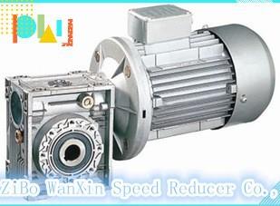 China 025-105 NMRV63 1.5KW Worm Gear Speed ​​Reducer (Aluminum) Gearbox For Belt Conveyor for sale