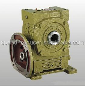 China Right Angle Type Worm Gear Reducer Gearbox Cone Speed ​​Drive WPWDKA Cavity Bore WPWDKA for sale