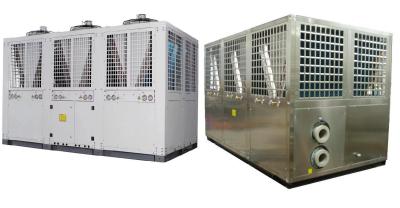 China 222KW bomba de calor monobloque Fuente de aire 3N/380V/50Hz fuente de alimentación en venta