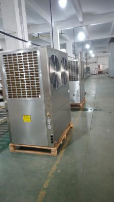 China 40KW Side out 304# bomba de calor de acero inoxidable de agua caliente comercial fuente de aire bomba de calor en venta