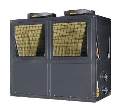 China Commerciële warmwaterwarmtepomp 60 kW 3 fase 60C warmwaterverwarmer voor hotelverwarming Te koop