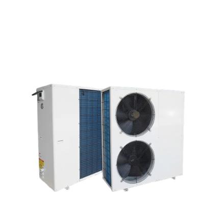 China 11kw 15kw 22kw Aire a agua Dc Inverter bomba de calor para calefacción de agua caliente Fuente de aire Calentador de piscina en venta