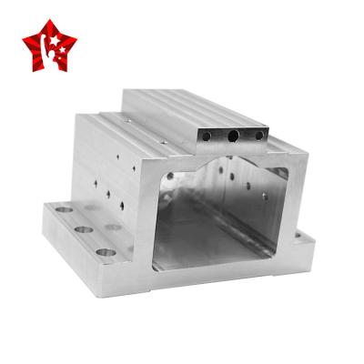 China Spare Parts CNC Milling Machine Parts Spare Steel Frame Aluminum Base Parts for sale