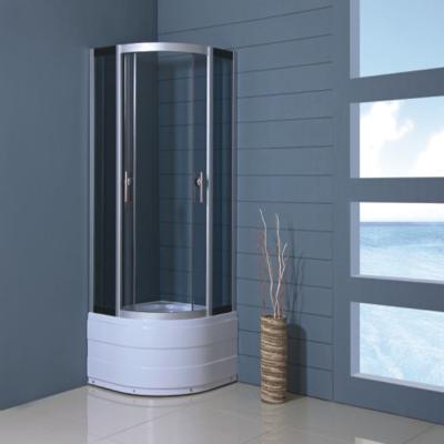 China Modern High Quality Frameless Aluminum Stainless Steel Shower Glass Swing Room Door for sale