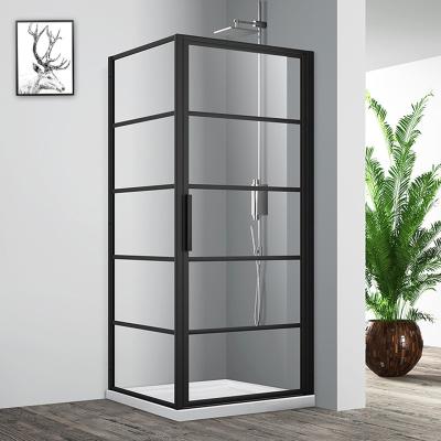 China Large Modern Simple Transparent Glass Spare Parts Bathrooms Designs Luxury Full Shower Enclosure for sale