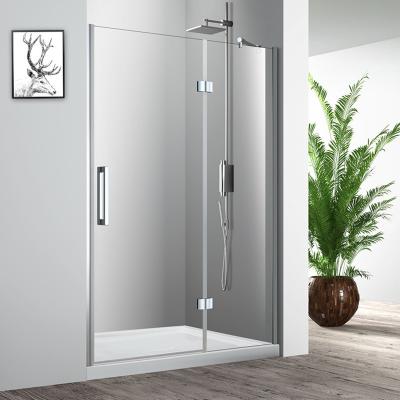 China Modern Hot Selling Luxury Aluminum Frame Couple Cheap Corner Hinge Shower Enclosure for sale