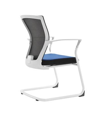 China Other China 2022 High Quality Modern White Fixed Frame Armchair Office Visitor Conference Room Chair Study Chair For Adults for sale