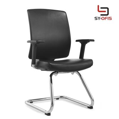 China SY-OFIS High Quality Hot Selling New Type Meeting Visitor Chair Computer PU Administrative Staff Visitor Chairs High Quality Hot Selling Leather Chairs for sale