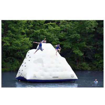 China 2022 PVC Iceberg Inflatable Ocean Water Inflatables Climbing Iceberg Float Water Toy for sale