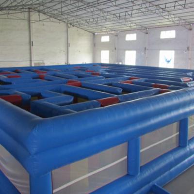 China PVC Tarpaulin or Oxford Cloth Inflatable Obstacle Course Inflatable Maze, Inflatable Maze Game for sale