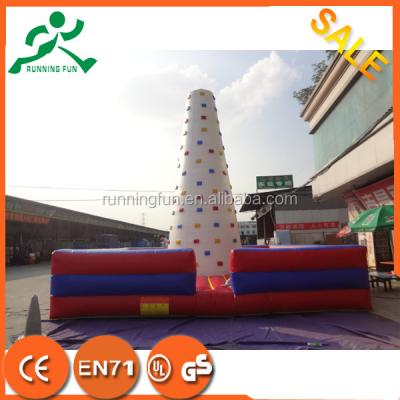 China 2022 commercial pvc inflatable climb wall for sale for sale