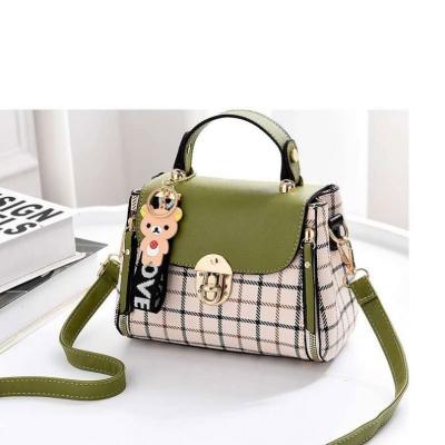 China Wholesale High Quality Waterproof Large Capacity Deer Plaid Sling Shoulder Chain Stitched Bags Women Handbags Tote Tote for sale