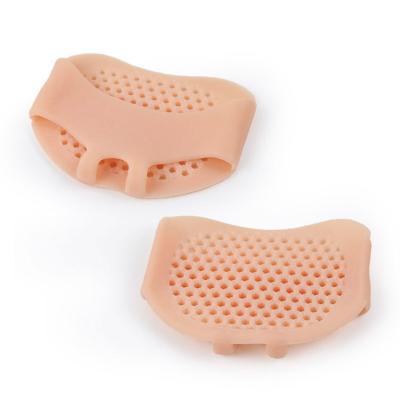 China High Heel Silicone Gel Pain Relief Orthotics Protector Pad Metatarsal Ball Forefoot Elastic Silicone Anti-Slip Foot Cushions for sale