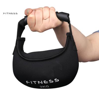 China Home Use Gym Equipment Fitness Resistance Bands Soft Sand Bag Kettlebell for sale