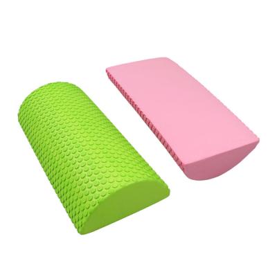 China XPE Massage Floating Point Yoga Pilates Balance Pad Half Around Eva Yoga Foam Roller for sale