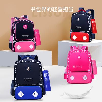 China Custom Waterproof Anti-theft Bag Fashion Waterproof School Kids Portable Cartoon Logo Teenagers Backpack Bag for sale