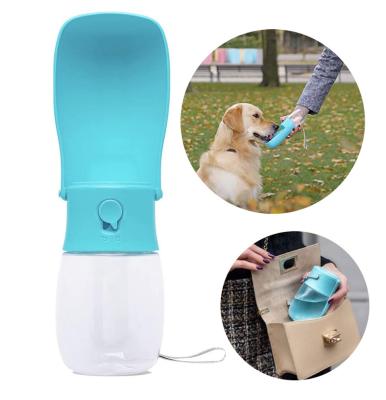 China Manufacturer Wholesale Non-automatic Food Grade Leak Make Pet Portable Travel Puppy Drinking Water Bottle For Dogs 280ml 320ml 500ml Resistant for sale