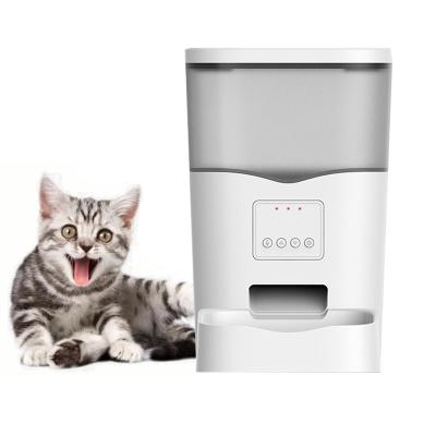 China 2022 New Arrival Pet Dog Cat Dog Cat Phone App Remote Control Automatic Pet Feeder 3L wifi connection Automatic Pet Food Dispenser for sale