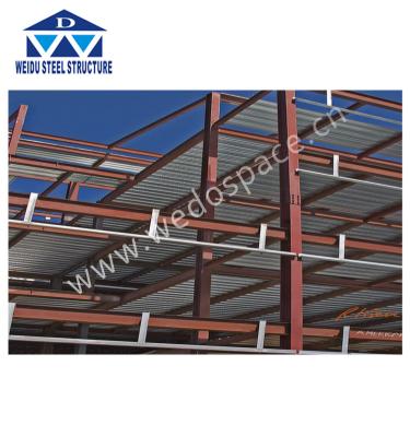 China House Low Cost Factory Workshop Steel Arch Fabricated Building Steel Building For Farm House Cow Goat for sale