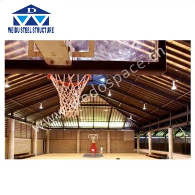 China High Quality Indoor Courtyard Agricultural and Industrial Shed Steel Structure Basketball Court Canopy for sale