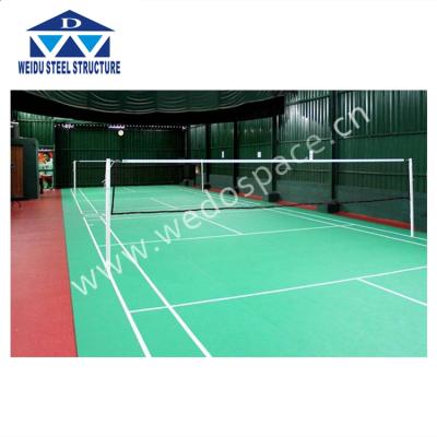 China China Indoor Steel Structure Badminton Court Lowest Price Indoor Court for sale