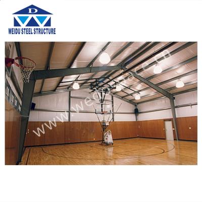 China Indoor court the new design steel structure indoor basketball court for sale for sale