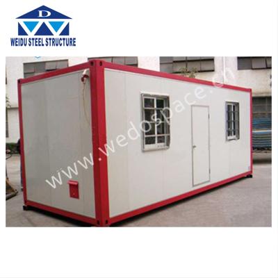 China Parking Lot Prefab Shipping Folding Expandable Container Housing Price for sale