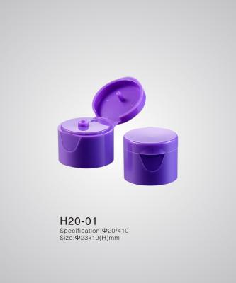 China Flip Non OEM 20/410 Ribbed Soft Plastic Flip Top Cap for sale