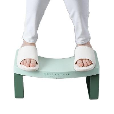 China Foldable Single Toilet Stool Step Out Step Stool Household PlasticToilet Seat Stool for sale