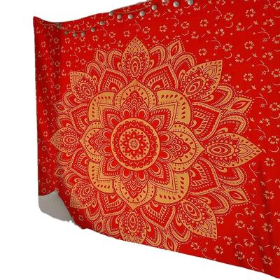 China Yoga Pillow Hanging Mat Home Bohemian Art Carpet Bedroom Polyester Blanket Yoga Mat Beach for sale