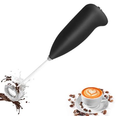 China Sustainable New Design Kitchen Gadgets Milk Frother Foam Handheld Maker Electric Lattes Beater Drink Mixer for sale