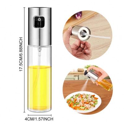 China Sustainable Kitchen Sprayer BBQ Cooking Tools Salad BBQ Baking Olive Oil Spray Bottle Oil Vinegar Spray Bottles for sale