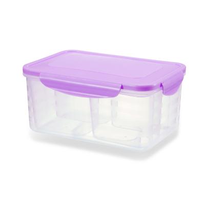 China Other Plastic Compartments Eco Friendly Plastic Food Container Airtight for sale