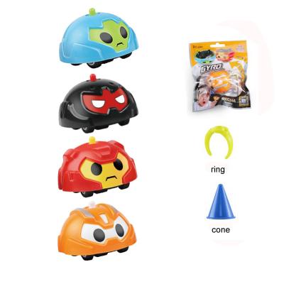 China Plastic Head Toys 360 Kids Finger Fighting Spinning Gyro Tank Spinner Kids Toys for sale