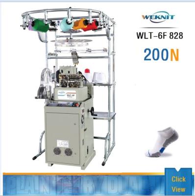 China 200NEEDLE SINGLE CYLINDER 3.75 SOCK KNITTING MACHINE TEXTILE MACHINES FOR MEN 300pairs/day for sale