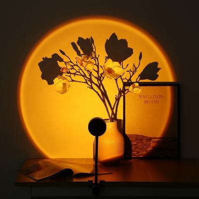 China Factory Price Modern Wholesale Net Red Spotlight RGB Background Wall Sunset Floor Lamp for sale