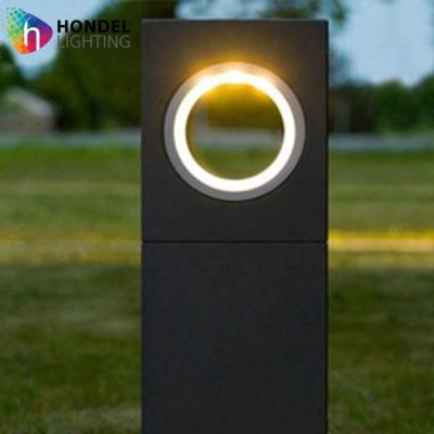 China 12W LED LANDSCAPE Outdoor Garden Bollard Light Aluminum Lawn Lights IP65 ROHS Three Year Ce for sale