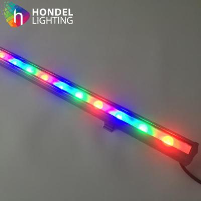 China Hotel Hondel good quality DC24V 24W RGB wall washer led bar dmx for building lighting for sale